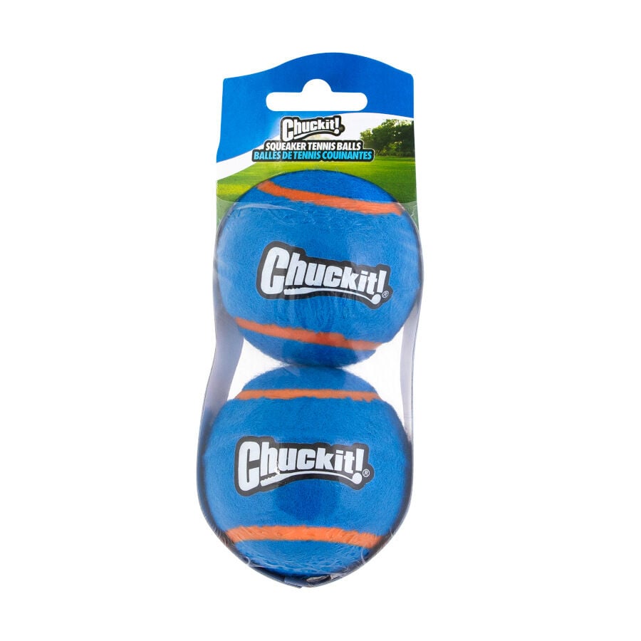 Chuckit! Squeaker Pelota de Tenis con Sonido para perros, , large indicador imagen numero 1